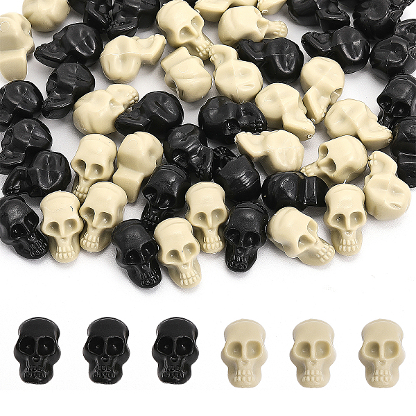PandaHall CHGCRAFT 120Pcs 2 Colors Halloween Plastic Beads, No Hole, Skull, Mixed Color, 20.5x12.5x13mm, 60pcs/color Plastic Skull..., Multicolor
PandaHall CHGCRAFT 120Pcs 2 Colors Halloween Plastic Beads, No Hole, Skull, Mixed Color, 20.5x12.5x13mm, 60pcs/color Plastic Skull..., Multicolor