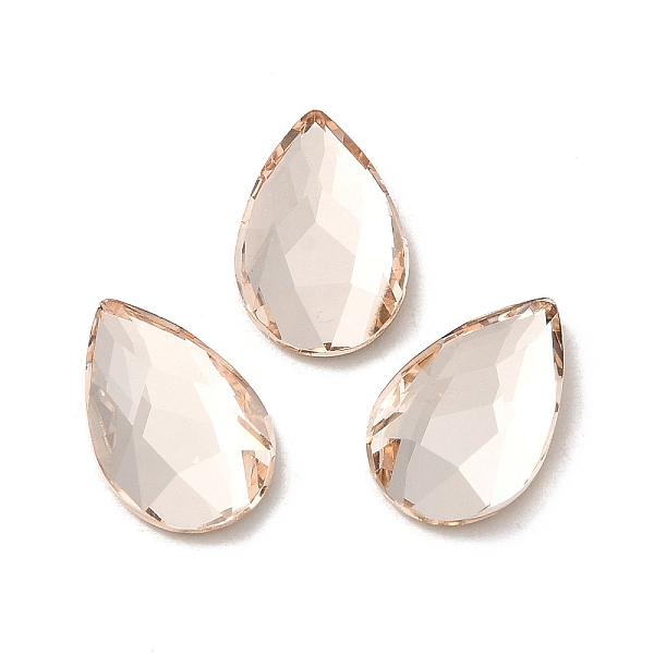 PandaHall Glass Rhinestone Cabochons, Flat Back & Back Plated, Faceted, Teardrop, Light Peach, 14x9x3.5mm Glass Rhinestone Teardrop Pink
PandaHall Glass Rhinestone Cabochons, Flat Back & Back Plated, Faceted, Teardrop, Light Peach, 14x9x3.5mm Glass Rhinestone Teardrop Pink