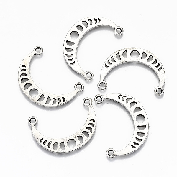 PandaHall Tibetan Style Alloy Pendants, Moon Phase Charms, Cadmium Free & Nickel Free & Lead Free, Antique Silver, 23x32x1.5mm, Hole: 2mm...
PandaHall Tibetan Style Alloy Pendants, Moon Phase Charms, Cadmium Free & Nickel Free & Lead Free, Antique Silver, 23x32x1.5mm, Hole: 2mm...
