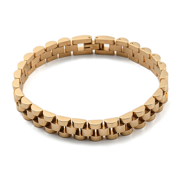 PandaHall Ion Plating(IP) 304 Stainless Steel Thick Link Chain Bracelet, Watch Band Chain Bracelet for Men Women, Golden, 8-1/4 inch(21cm)...
PandaHall Ion Plating(IP) 304 Stainless Steel Thick Link Chain Bracelet, Watch Band Chain Bracelet for Men Women, Golden, 8-1/4 inch(21cm)...