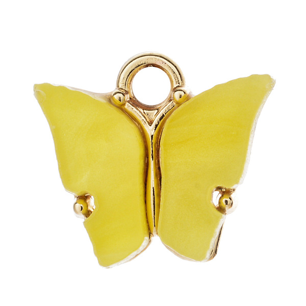PandaHall Acrylic Pendants, with Light Gold Plated Alloy Findings, Butterfly, Yellow, 12.2x14.2x3.2mm, Hole: 1.8mm Alloy+Acrylic Butterfly...
PandaHall Acrylic Pendants, with Light Gold Plated Alloy Findings, Butterfly, Yellow, 12.2x14.2x3.2mm, Hole: 1.8mm Alloy+Acrylic Butterfly...