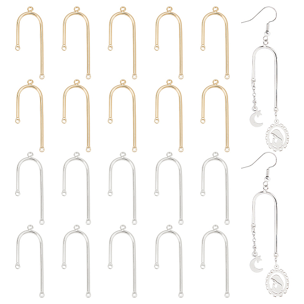 PandaHall BENECREAT 20Pcs 2color Chandelier Component Links, 3-Ring Link Pendant, Earring Connectors in Platinum and Gold for Making...
PandaHall BENECREAT 20Pcs 2color Chandelier Component Links, 3-Ring Link Pendant, Earring Connectors in Platinum and Gold for Making...