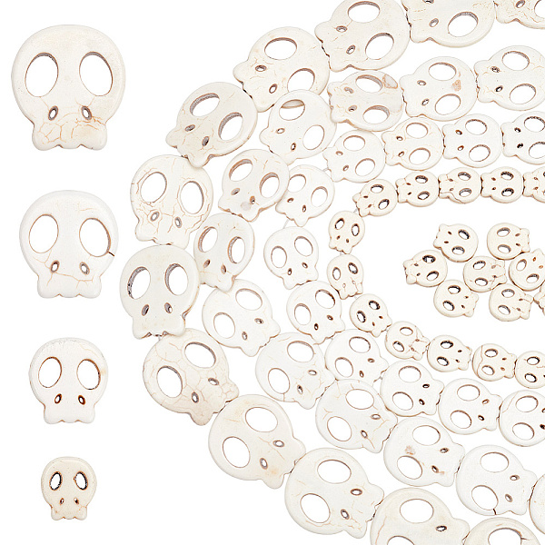 PandaHall arricraft 4 Strands Synthetic Skull Beads, 4 Sizes About 72 pcs Dyed Skeleton Head Beads Halloween Skull Head PapayaWhip Color..., Orange
PandaHall arricraft 4 Strands Synthetic Skull Beads, 4 Sizes About 72 pcs Dyed Skeleton Head Beads Halloween Skull Head PapayaWhip Color..., Orange
