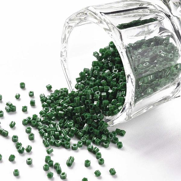 PandaHall TOHO Hexagon Beads, Japanese Seed Beads, 15/0 Two Cut Glass Seed Beads, (47H) Opaque Pine Green, 15/0, 1.5x1.5x1.5mm, Hole: 0.5mm...
PandaHall TOHO Hexagon Beads, Japanese Seed Beads, 15/0 Two Cut Glass Seed Beads, (47H) Opaque Pine Green, 15/0, 1.5x1.5x1.5mm, Hole: 0.5mm...