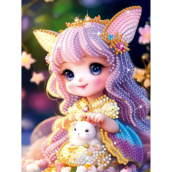 PandaHall DIY Diamond Painting Hanging Wall Decorations Kits, including Resin Rhinestones, Diamond Sticky Pen, Tray Plate and Glue Clay...
PandaHall DIY Diamond Painting Hanging Wall Decorations Kits, including Resin Rhinestones, Diamond Sticky Pen, Tray Plate and Glue Clay...