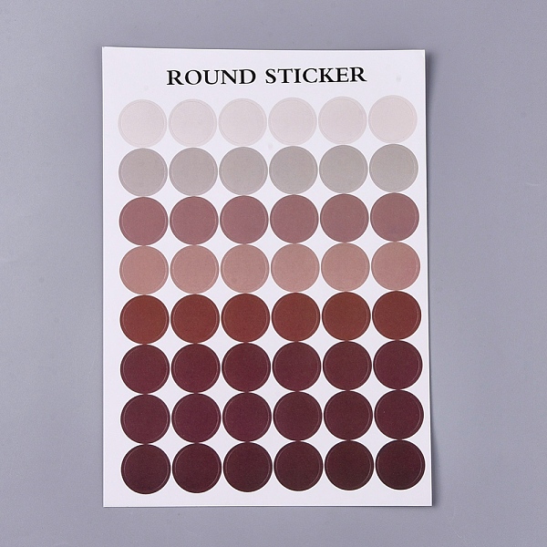 PandaHall Polka Dot Pattern Decorative Labels Stickers, DIY Handmade Scrapbook Photo Albums, Brown, 217x151x0.2mm, Pattern: 20mm...
PandaHall Polka Dot Pattern Decorative Labels Stickers, DIY Handmade Scrapbook Photo Albums, Brown, 217x151x0.2mm, Pattern: 20mm...