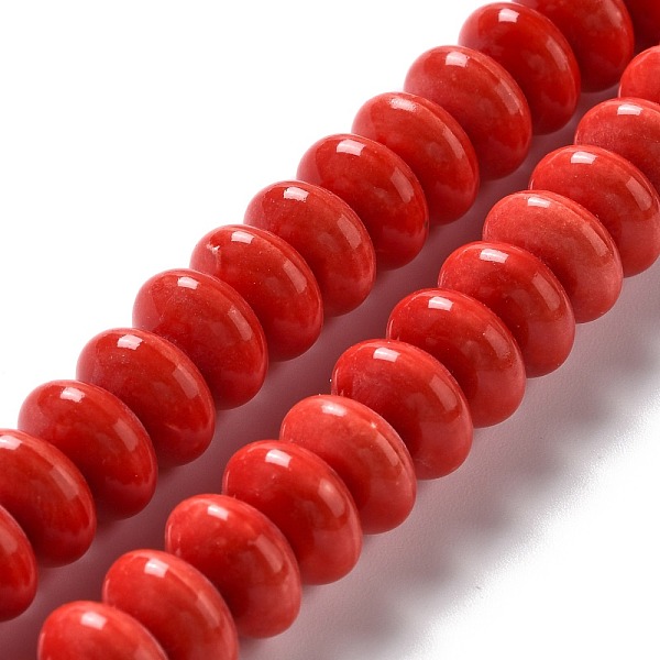 PandaHall Handmade Pearlized Porcelain Beads, Flat Round, Red, 12x7mm, Hole: 1.6mm, about 45pcs/strand, 12.40''(31.5cm) Porcelain Round Red
PandaHall Handmade Pearlized Porcelain Beads, Flat Round, Red, 12x7mm, Hole: 1.6mm, about 45pcs/strand, 12.40''(31.5cm) Porcelain Round Red