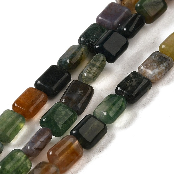 PandaHall Natural Indian Agate Beads Strands, Rectangle, 8~9x6.5~7x4mm, Hole: 0.8mm, about 45pcs/strand, 15.16 inch(38.5cm) Indian Agate...
PandaHall Natural Indian Agate Beads Strands, Rectangle, 8~9x6.5~7x4mm, Hole: 0.8mm, about 45pcs/strand, 15.16 inch(38.5cm) Indian Agate...