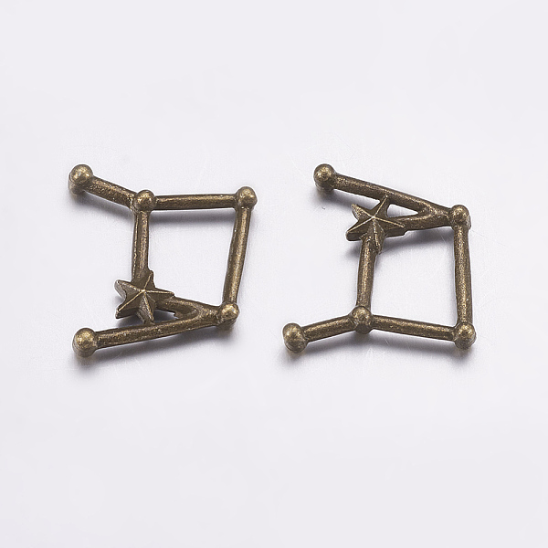 PandaHall Alloy Cabochons, Constellation/Zodiac Sign, Antique Bronze, Libra, 16x17x3mm Alloy Libra
PandaHall Alloy Cabochons, Constellation/Zodiac Sign, Antique Bronze, Libra, 16x17x3mm Alloy Libra
