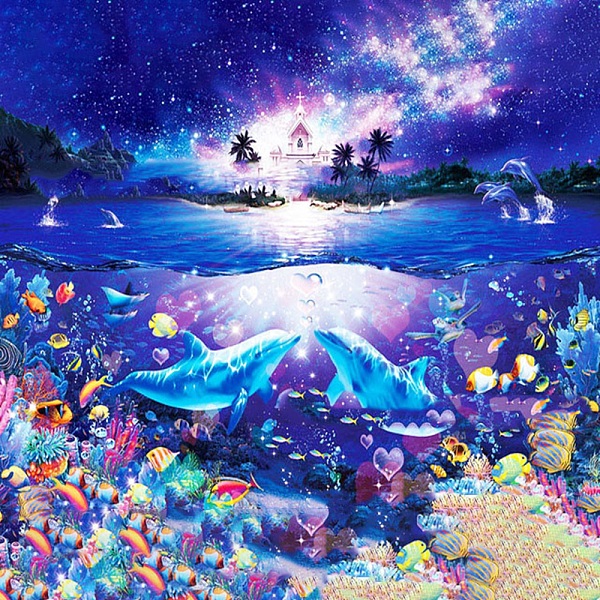 PandaHall DIY Sea Animals Theme Diamond Painting Kits, Including Canvas, Resin Rhinestones, Diamond Sticky Pen, Tray Plate and Glue Clay...
PandaHall DIY Sea Animals Theme Diamond Painting Kits, Including Canvas, Resin Rhinestones, Diamond Sticky Pen, Tray Plate and Glue Clay...