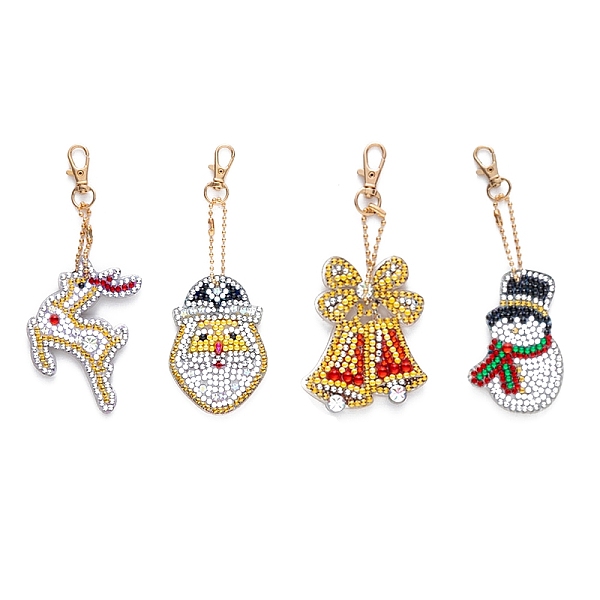 PandaHall Christmas Theme DIY Diamond Painting Keychain Kit, Including Acrylic Board, Keychain Clasp, Bead Chain, Resin Rhinestones Bag...
PandaHall Christmas Theme DIY Diamond Painting Keychain Kit, Including Acrylic Board, Keychain Clasp, Bead Chain, Resin Rhinestones Bag...