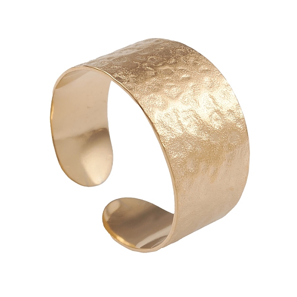 PandaHall Ion Plating(IP) 304 Stainless Steel Textured Open Cuff Rings for Women, Real 14K Gold Plated, Inner Diameter: 17.4mm 304 Stainless...
PandaHall Ion Plating(IP) 304 Stainless Steel Textured Open Cuff Rings for Women, Real 14K Gold Plated, Inner Diameter: 17.4mm 304 Stainless...
