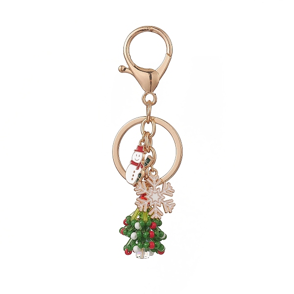 PandaHall Christmas Theme Glass Keychains,with Alloy Enamel Pendants and Iron Keychain Clasp Findings, Snowflake & Christmas Tree & Snowman...
PandaHall Christmas Theme Glass Keychains,with Alloy Enamel Pendants and Iron Keychain Clasp Findings, Snowflake & Christmas Tree & Snowman...