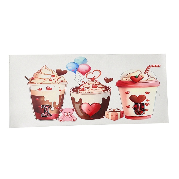 PandaHall PET Self-Adhesive Stickers, for Party Decorative Present, Ice Cream, 110~120x230~250x0.3mm PET Ice Cream
PandaHall PET Self-Adhesive Stickers, for Party Decorative Present, Ice Cream, 110~120x230~250x0.3mm PET Ice Cream