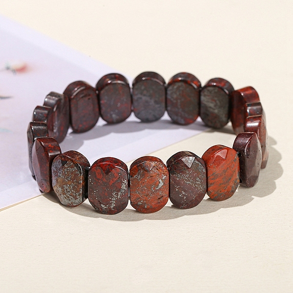 PandaHall Natural Brecciated Jasper Oval Bead Stretch Bracelets for Men Women, Inner Diameter: 2-3/8 inch(6cm) Brecciated Jasper Oval
PandaHall Natural Brecciated Jasper Oval Bead Stretch Bracelets for Men Women, Inner Diameter: 2-3/8 inch(6cm) Brecciated Jasper Oval