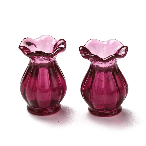 PandaHall Transparent Resin Beads, No Hole/Undrilled, Vase, Purple, 14x21mm, Inner Diameter: 6mm Resin Vase Purple
PandaHall Transparent Resin Beads, No Hole/Undrilled, Vase, Purple, 14x21mm, Inner Diameter: 6mm Resin Vase Purple