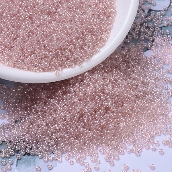 PandaHall MIYUKI Round Rocailles Beads, Japanese Seed Beads, 11/0, (RR365) Light Shell Pink Luster, 2x1.3mm, Hole: 0.8mm, about 5500pcs/50g...
PandaHall MIYUKI Round Rocailles Beads, Japanese Seed Beads, 11/0, (RR365) Light Shell Pink Luster, 2x1.3mm, Hole: 0.8mm, about 5500pcs/50g...