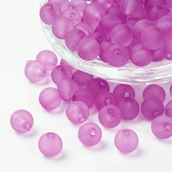 PandaHall Transparent Acrylic Beads, Round, Frosted, Violet, 14mm, Hole: 2mm, about 300pcs/500g Acrylic Round Purple
PandaHall Transparent Acrylic Beads, Round, Frosted, Violet, 14mm, Hole: 2mm, about 300pcs/500g Acrylic Round Purple