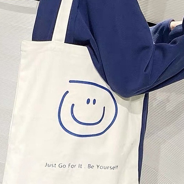 PandaHall Cotton Canvas Pouches, with Handle, Shoulder Bags for Shopping, Rectangle with Smiling Face, White, 38x34cm Cloth Smiling Face...
PandaHall Cotton Canvas Pouches, with Handle, Shoulder Bags for Shopping, Rectangle with Smiling Face, White, 38x34cm Cloth Smiling Face...