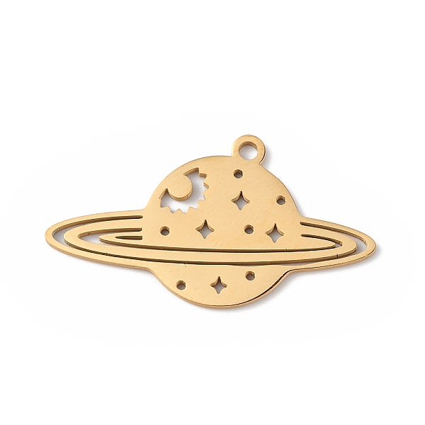 PandaHall 304 Stainless Steel Pendants, Planet Charm, Golden, 17x31x1mm, Hole: 1.6mm 304 Stainless Steel Planet
PandaHall 304 Stainless Steel Pendants, Planet Charm, Golden, 17x31x1mm, Hole: 1.6mm 304 Stainless Steel Planet