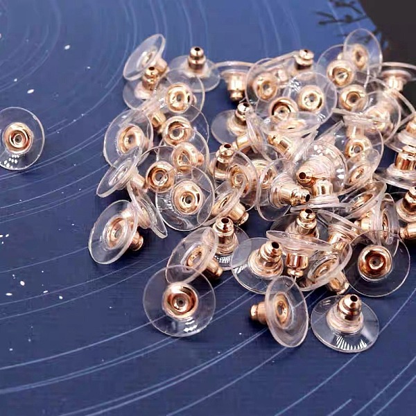 PandaHall 100Pcs Plastic Ear Nuts, Clutch Earring Backs with Metal Finding, Golden, 10x10x6mm Plastic
PandaHall 100Pcs Plastic Ear Nuts, Clutch Earring Backs with Metal Finding, Golden, 10x10x6mm Plastic