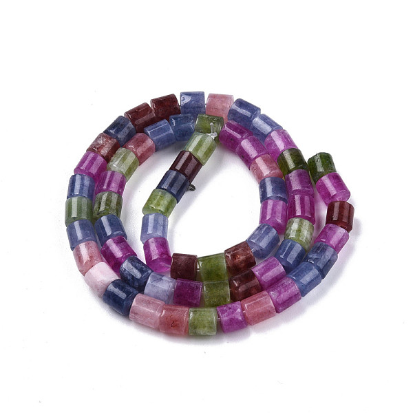 PandaHall Natural Quartz Beads Strands, Dyed & Heated, Column, Colorful, 6.5x6~6.5mm, Hole: 1mm, about 63~64pcs/strand, 14.96 inch~15.16...
PandaHall Natural Quartz Beads Strands, Dyed & Heated, Column, Colorful, 6.5x6~6.5mm, Hole: 1mm, about 63~64pcs/strand, 14.96 inch~15.16...