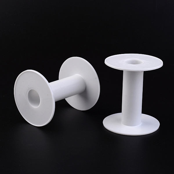 PandaHall Plastic Empty Spools for Wire, Thread Bobbins, White, Bobbin: 24x76mm, Backplane: 68x2mm Plastic White
PandaHall Plastic Empty Spools for Wire, Thread Bobbins, White, Bobbin: 24x76mm, Backplane: 68x2mm Plastic White