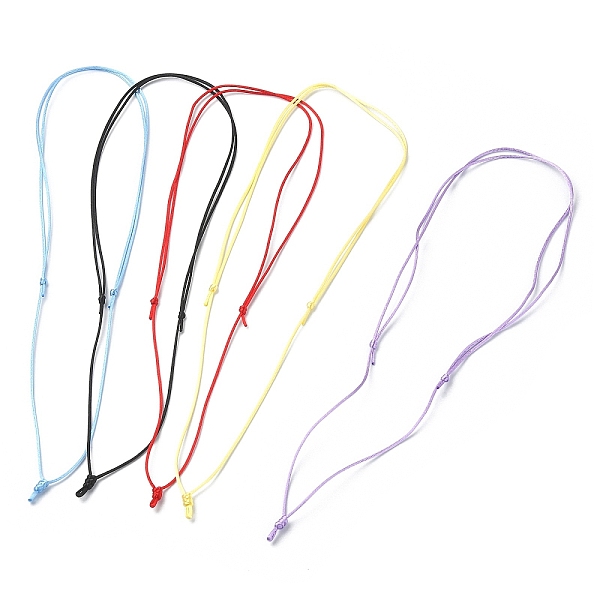 PandaHall Adjustable Braided Nylon Cord Necklace Making, Mixed Color, 21-7/8~22-1/4 inch(55.6~56.4cm) Nylon Multicolor
PandaHall Adjustable Braided Nylon Cord Necklace Making, Mixed Color, 21-7/8~22-1/4 inch(55.6~56.4cm) Nylon Multicolor