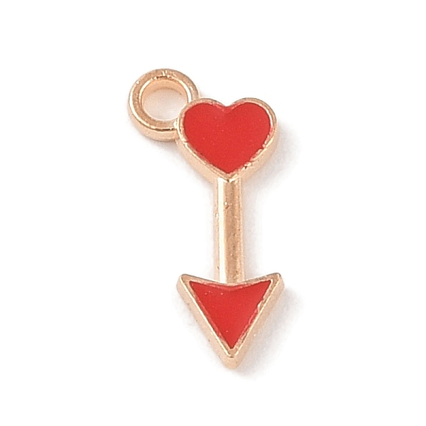 PandaHall Alloy Enamel Pendants, Light Gold, Arrow Charm, Red, 16x7.5x1.5mm, Hole: 1.8mm Alloy+Enamel Arrow Red
PandaHall Alloy Enamel Pendants, Light Gold, Arrow Charm, Red, 16x7.5x1.5mm, Hole: 1.8mm Alloy+Enamel Arrow Red