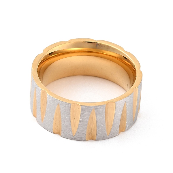 PandaHall Titanium Steel Finger Rings, Wide Band Rings, for Men, Golden, 9mm, Inner Diameter: 17.3mm Titanium Steel
PandaHall Titanium Steel Finger Rings, Wide Band Rings, for Men, Golden, 9mm, Inner Diameter: 17.3mm Titanium Steel