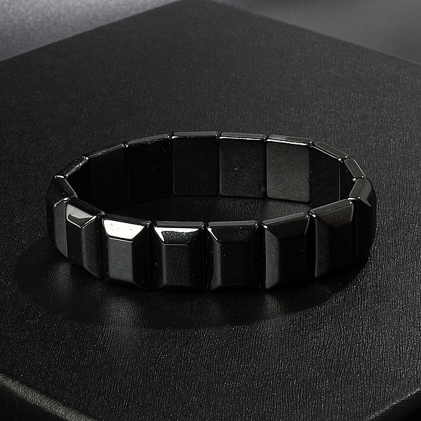 PandaHall Non-Magnetic Synthetic Hematite Beaded Stretch Bracelets for Men, Rectangle, 5/8x2-1/2 inch(1.45x6.5cm), Inner Diameter: 2-1/8...
PandaHall Non-Magnetic Synthetic Hematite Beaded Stretch Bracelets for Men, Rectangle, 5/8x2-1/2 inch(1.45x6.5cm), Inner Diameter: 2-1/8...