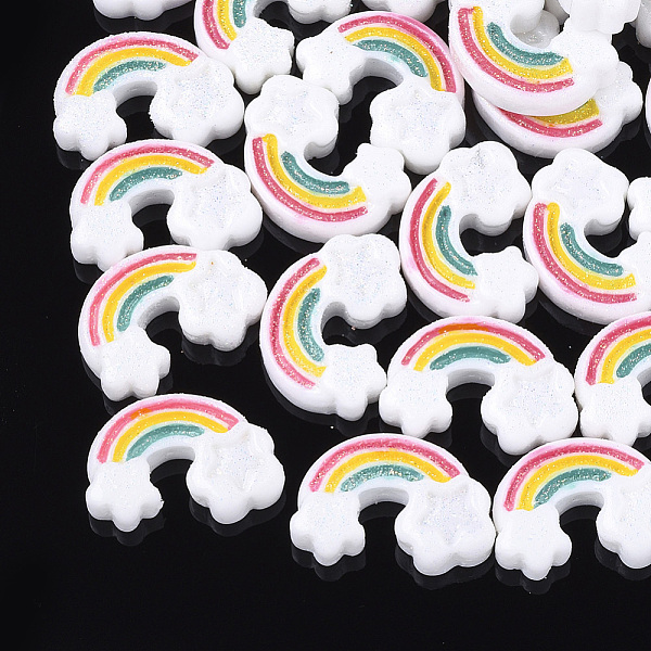 PandaHall Resin Cabochons, with Glitter Powder, Rainbow, Colorful, 23x16x5.5mm Resin Rainbow
PandaHall Resin Cabochons, with Glitter Powder, Rainbow, Colorful, 23x16x5.5mm Resin Rainbow