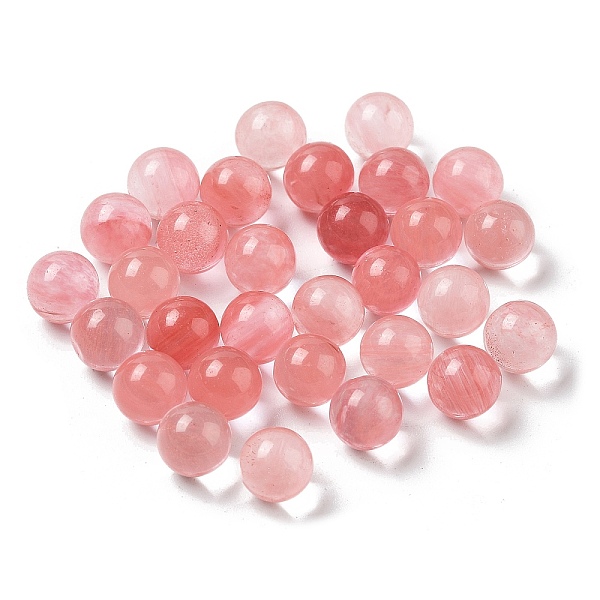 PandaHall Cherry Quartz Glass Sphere Beads, Round Bead, No Hole, 6~6.5mm Cherry Quartz Glass Round
PandaHall Cherry Quartz Glass Sphere Beads, Round Bead, No Hole, 6~6.5mm Cherry Quartz Glass Round