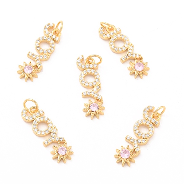 PandaHall Eco-Friendly Brass Micro Pave Cubic Zirconia and Glass Pendants, Long-Lasting Plated, Lead Free & Cadmium Free & Nickel Free, Real...
PandaHall Eco-Friendly Brass Micro Pave Cubic Zirconia and Glass Pendants, Long-Lasting Plated, Lead Free & Cadmium Free & Nickel Free, Real...
