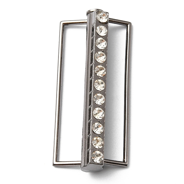 PandaHall Alloy Rhinestone Belt Strap Buckles, for Down Jacket Windbreaker Garment Accessories, Rectangle, Gunmetal, 60x27.5x11.5mm, Hole..., Clear
PandaHall Alloy Rhinestone Belt Strap Buckles, for Down Jacket Windbreaker Garment Accessories, Rectangle, Gunmetal, 60x27.5x11.5mm, Hole..., Clear