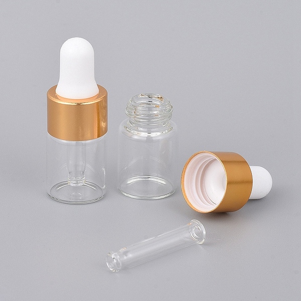 PandaHall Empty Glass Dropper Bottles, for Essential Oils Aromatherapy Lab Chemicals, Clear, 43x16mm, Capacity: 2ml Glass Column Clear
PandaHall Empty Glass Dropper Bottles, for Essential Oils Aromatherapy Lab Chemicals, Clear, 43x16mm, Capacity: 2ml Glass Column Clear