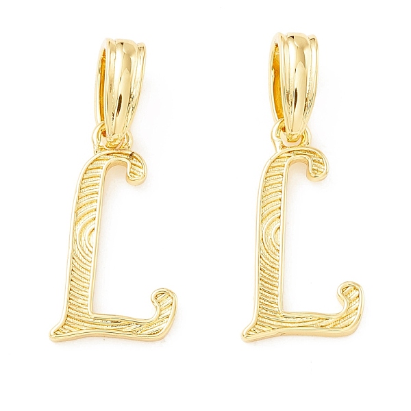 PandaHall Rack Plating Eco-Friendly Brass Letter Pendants, Real 18K Gold Long-Lasting Plated, Cadmium Free & Lead Free, Letter.L...
PandaHall Rack Plating Eco-Friendly Brass Letter Pendants, Real 18K Gold Long-Lasting Plated, Cadmium Free & Lead Free, Letter.L...