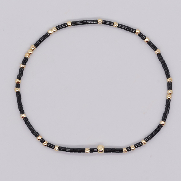 PandaHall Bohemian Style Rainbow Glass & Brass Beaded Handmade Fashion Women's Bracelet Glass
PandaHall Bohemian Style Rainbow Glass & Brass Beaded Handmade Fashion Women's Bracelet Glass
