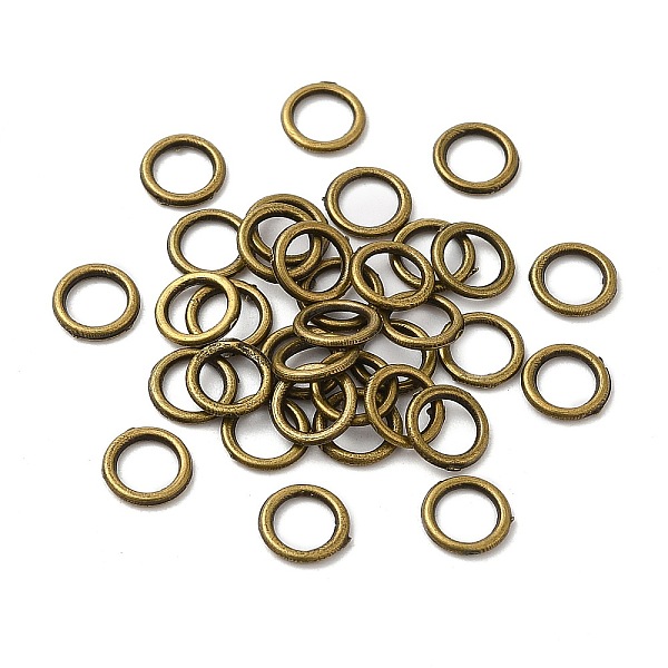 PandaHall Alloy Jump Rings, Round Ring, Antique Bronze, 6x1mm, 18 Gauge, Inner Diameter: 3.8mm Alloy Ring
PandaHall Alloy Jump Rings, Round Ring, Antique Bronze, 6x1mm, 18 Gauge, Inner Diameter: 3.8mm Alloy Ring