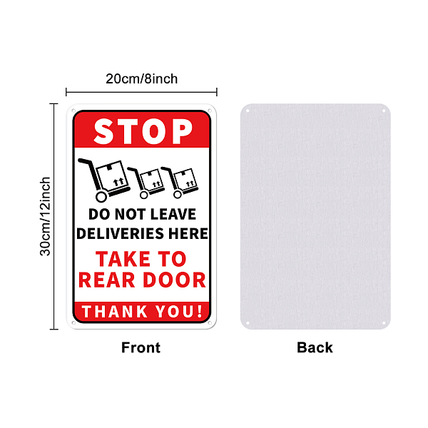 PandaHall UV Protected & Waterproof Aluminum Warning Signs, Colorful, 300x200x0.9mm, Hole: 4mm Aluminum
PandaHall UV Protected & Waterproof Aluminum Warning Signs, Colorful, 300x200x0.9mm, Hole: 4mm Aluminum
