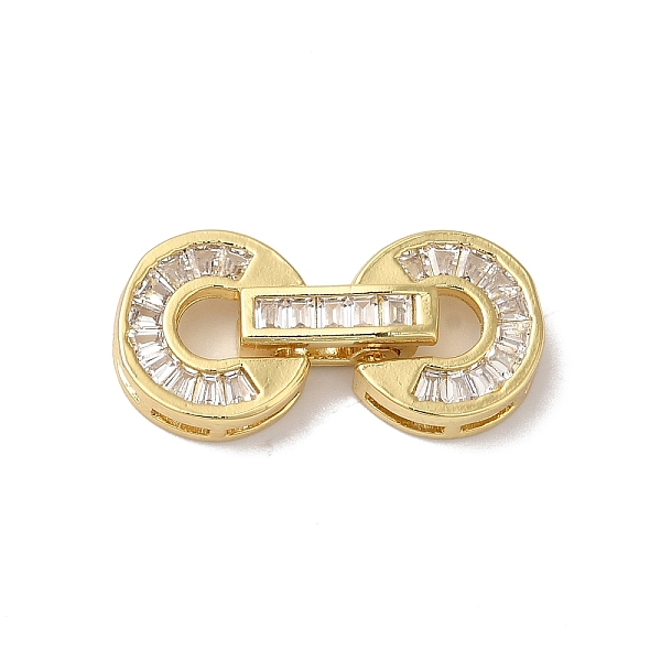 PandaHall Rack Plating Brass Micro Pave Clear Cubic Zirconia Fold Over Clasps, Cadmium Free & Lead Free, Long-Lasting Plated, Real 18K Gold...
PandaHall Rack Plating Brass Micro Pave Clear Cubic Zirconia Fold Over Clasps, Cadmium Free & Lead Free, Long-Lasting Plated, Real 18K Gold...
