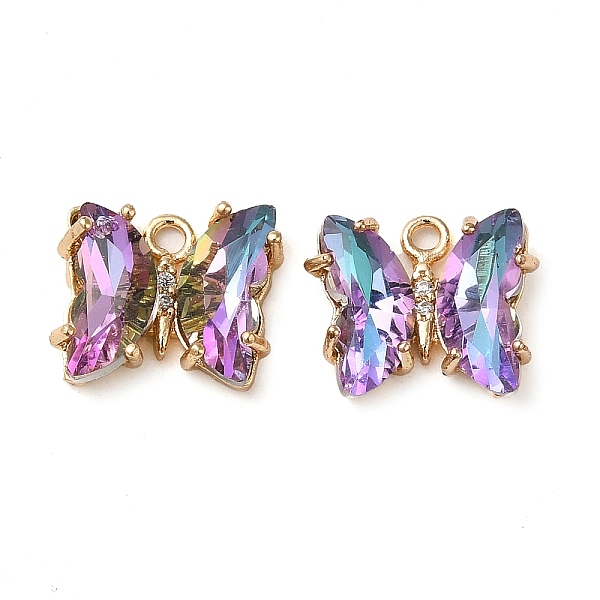 PandaHall Brass with Glass Pendants, Butterfly, Violet, 10x12x4mm, Hole: 1.2mm Brass Butterfly Purple
PandaHall Brass with Glass Pendants, Butterfly, Violet, 10x12x4mm, Hole: 1.2mm Brass Butterfly Purple
