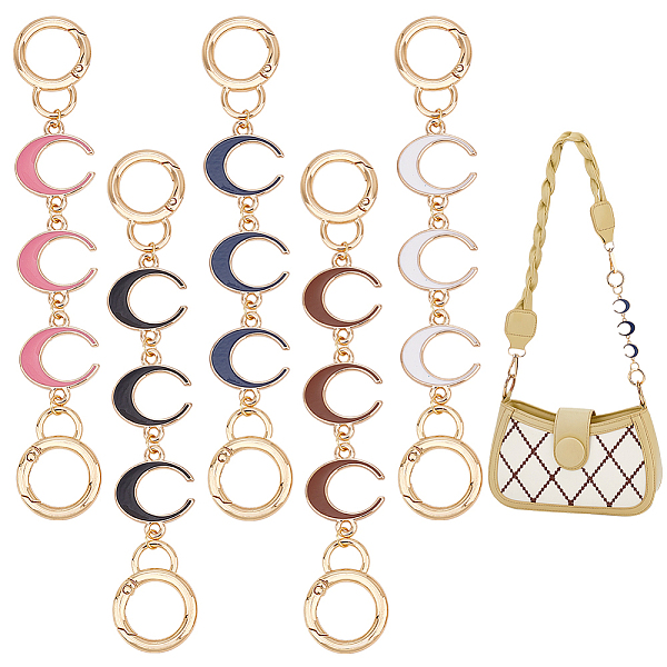 PandaHall WADORN 5pcs Purse Extender Chain, 6.22 Inch Short Shoulder Strap Extenders Metal Purse Chain Strap Extender Replacement Alloy..., Multicolor
PandaHall WADORN 5pcs Purse Extender Chain, 6.22 Inch Short Shoulder Strap Extenders Metal Purse Chain Strap Extender Replacement Alloy..., Multicolor