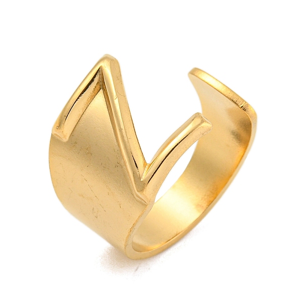 PandaHall Vacuum Plating 201 Stainless Steel Cuff Rings, Letter Z, Inner Diameter: 18mm 201 Stainless Steel Letter Z
PandaHall Vacuum Plating 201 Stainless Steel Cuff Rings, Letter Z, Inner Diameter: 18mm 201 Stainless Steel Letter Z