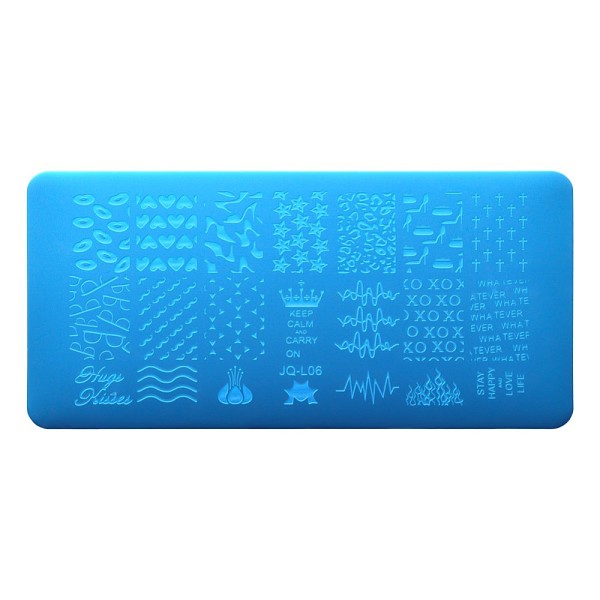 PandaHall Stainless Steel Nail Art Templates Stamping Plate Set, Nail Image Templates, Rectangle Manicure Template Kit, Geometric Pattern...
PandaHall Stainless Steel Nail Art Templates Stamping Plate Set, Nail Image Templates, Rectangle Manicure Template Kit, Geometric Pattern...