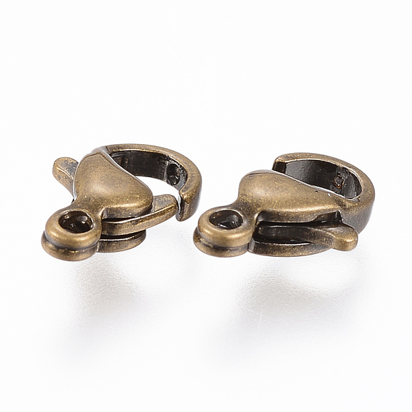 PandaHall 304 Stainless Steel Lobster Claw Clasps, Antique Bronze, 12x7.5x3.5mm, Hole: 1.5mm 304 Stainless Steel Others
PandaHall 304 Stainless Steel Lobster Claw Clasps, Antique Bronze, 12x7.5x3.5mm, Hole: 1.5mm 304 Stainless Steel Others