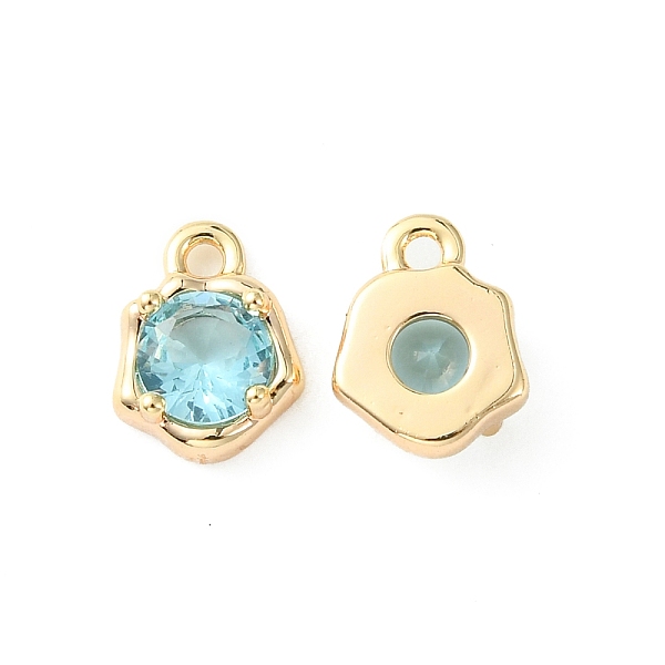 PandaHall Brass Micro Pave Cubic Zirconia Charms, Irregular Shape Charm, Real 18K Gold Plated, Light Cyan, 9x7x3mm, Hole: 1.4mm Brass+Cubic...
PandaHall Brass Micro Pave Cubic Zirconia Charms, Irregular Shape Charm, Real 18K Gold Plated, Light Cyan, 9x7x3mm, Hole: 1.4mm Brass+Cubic...