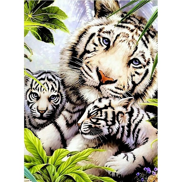 PandaHall 5D DIY Diamond Painting Animals Canvas Kits, with Resin Rhinestones, Diamond Sticky Pen, Tray Plate and Glue Clay, Tiger Pattern...
PandaHall 5D DIY Diamond Painting Animals Canvas Kits, with Resin Rhinestones, Diamond Sticky Pen, Tray Plate and Glue Clay, Tiger Pattern...