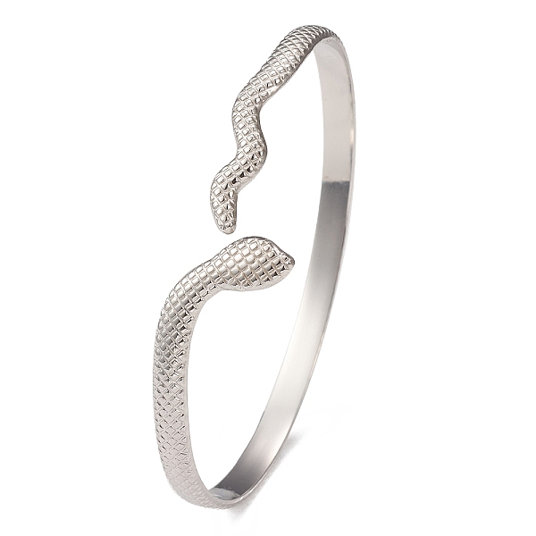 PandaHall 304 Stainless Steel Bangles, Snake Cuff Bangle for Men Women, Stainless Steel Color, 1/4~5/8 inch(0.5~1.7cm), Inner Diameter...
PandaHall 304 Stainless Steel Bangles, Snake Cuff Bangle for Men Women, Stainless Steel Color, 1/4~5/8 inch(0.5~1.7cm), Inner Diameter...