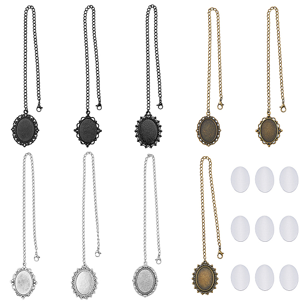 PandaHall SUPERFINDINGS 9Pcs 3 Colors Graduate Memorial Photo Charms Oval Graduation Hat Tassel Memorial Photo Pendants Alloy 304 Stainless...
PandaHall SUPERFINDINGS 9Pcs 3 Colors Graduate Memorial Photo Charms Oval Graduation Hat Tassel Memorial Photo Pendants Alloy 304 Stainless...
